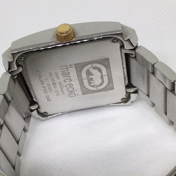 ✨ ECKO UNLTD Tri-Tone Gold, Rose Gold, and Silver Wristwatch ✨ - Picture 6 of 7